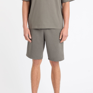 Vêtements décontractés d'été pour hommes, ensemble short et t-shirt en coton de haute qualité, nouveau design, ensemble short décontracté pour hommes - Product Image 6