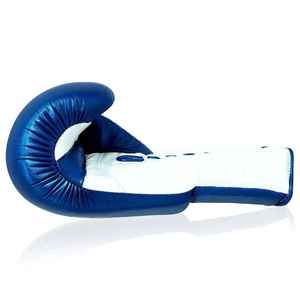 Guantes de Boxeo Elegantes con Correa Envolvente de Cuero, Transpirables y que Absorben la Humedad, para Entrenamiento de Velocidad y Seguridad - Product Image 2