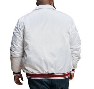 <b>Plus</b> <b>Size</b> Customized Satin Varsity <b>Jacket</b> Mens Sports Team Name Number Logo Breathable Baseball Winter College <b>Jacket</b> - Product Image 3
