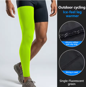 HAWK SPORTS INDUSTRIES Chauffe-jambes IceFeel en mélange de Spandex, antidérapant, respirant, pour cyclisme en extérieur, unisexe, toutes saisons, avec soutien - Product Image 4