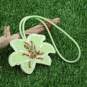 Breloques chrétiennes en perles de rocaille à motifs de cocotiers, mignonnes, personnalisées, pour usage quotidien, cadeau pour fille, nouvelle tendance, style religieux - Product Image 4