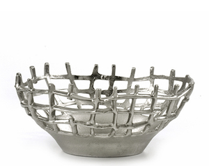 Maravilloso Plato Decorativo de Acero Inoxidable Pulido, Moderno y Ecológico, de Lujo, para Servir Alimentos, de la Más Alta Calidad, en Color Dorado Metálico - Product Image 2