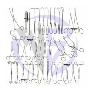 Ensemble d'instruments chirurgicaux pour thoracotomie de 21 pièces, chirurgie thoracique et urgence thoracique, kit en acier inoxydable - Product Image 4