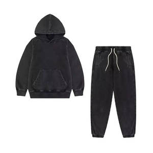 ชุดวอร์มผู้ชายสไตล์แอซิดวอช ชุดออกกำลังกายแนวสตรีทแวร์ ชุดกีฬา ชุดลำลอง สวมใส่สบาย ทันสมัย แฟชั่นสำหรับผู้ชาย - Product Image 1