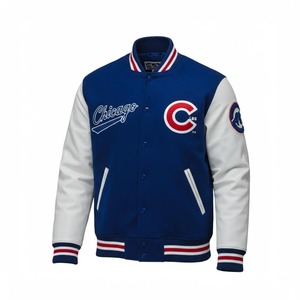 Veste universitaire en laine de qualité supérieure avec manches en cuir, veste Letterman brodée sur mesure - Product Image 3