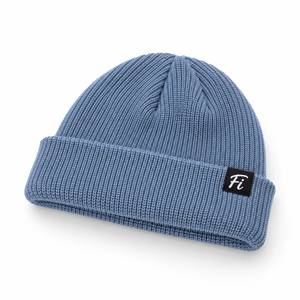 Unisex Custom Knit Cuffed Acrylic Slouchy Beanie Streetwear Private Fabric label Logo Beanies Fisherman Skull Hats Winter Cap - Product Image 2