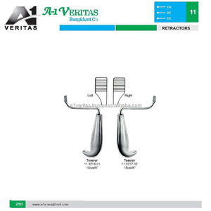 ชุดเครื่องมือผ่าตัดแบบใช้ซ้ำได้ คุณภาพพรีเมียม A-1 VERITAS เทสเซียร์รีแทรคเตอร์ ซ้ายและขวา ขนาด 15 ซม. |   ได้รับการรับรองมาตรฐาน ISO 13485 - Product Image 5