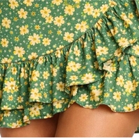 Jupes cargo décontractées en coton respirant à taille naturelle pour femmes, couleur unie, mini-robes, tenue d'été – Vente directe usine, faible MOQ