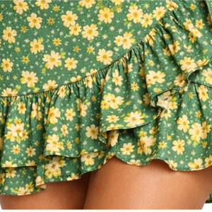 Faldas Casuales de Algodón Transpirables para Mujer, Cintura Natural, Estilo Cargo, Color Sólido, Minivestidos para Verano, Venta Directa de Fábrica, MOQ Bajo - Product Image 6