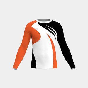 Men's Performance Rash Guard Long Sleeve <b>Compression</b> <b>Shirt</b> Breathable Workout Top USA Europe Trending Fitness 2026 - Product Image 4