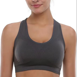 Soutien-gorge de sport OEM haute performance pour femme, sans couture, dos nageur, séchage rapide, évacuation de l'humidité, idéal pour le yoga, la gym et l'entraînement - Product Image 1