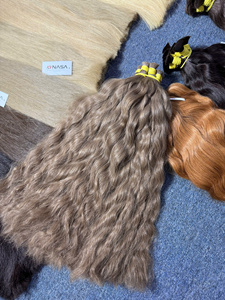 ผมแท้เวียดนามจากฮานอยของ NASA HAIR VIETNAM แบบเป็นมัด หนา/ปลายผมหนา ราคาโรงงาน รับทำโลโก้ตามสั่ง - Product Image 6