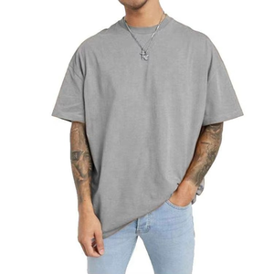 เสื้อยืดแขนสั้นทรงบ็อกซี่สำหรับผู้ชาย ลายพิมพ์ดิจิทัล ผลิตจากผ้าโพลีเอสเตอร์/คอตตอนน้ำหนักเบา เป็นมิตรต่อสิ่งแวดล้อม สวมใส่สบาย - Product Image 5