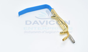 Rétracteur mammaire manuel isolé en fibre optique Davicon Tebbetts en acier inoxydable de haute qualité, certifié CE, réutilisable - Product Image 6