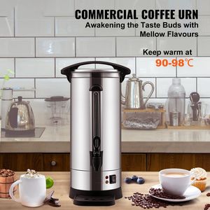 Urna per Caffè Elettrica Commerciale 110V 1500W in Acciaio Inox, Dispenser Grande per 110 Tazze, Macchina per Caffè e Tè a Preparazione Rapida - Product Image 2