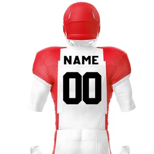 Ensemble d'uniformes de football américain personnalisés de haute qualité, maillot et pantalon sublimés, anti-humidité, résistants, vêtements de match pour équipe - Product Image 5