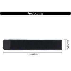 Sangle de cheville en néoprène bleue pour l'entraînement de boxe, support élastique confortable, utilisation toutes saisons - Product Image 4