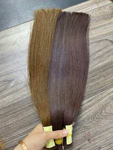 Cabello humano 100% puro de alta calidad 2026, al por mayor, con cutícula intacta, para extensiones de cabello femeninas. - Product Image 2