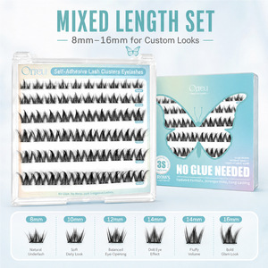 Pestañas Postizas Autoadhesivas al por Mayor, Sin Necesidad de Pegamento, Fáciles de Usar, Ligeras y Naturales, Pestañas DIY - Product Image 3