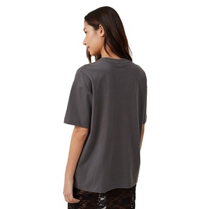 เสื้อยืดผู้หญิงคุณภาพสูง ขายดีประจำฤดูร้อน ทรงปกติ คอกลม แขนสั้น ผ้าฝ้าย/ใยไผ่ น้ำหนักเบา สวมใส่สบาย - Product Image 6