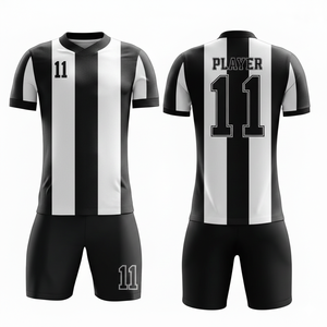Uniformes de Fútbol Personalizados con Sublimación, Secado Rápido, 100% Poliéster, para Hombres Adultos |   Camiseta Deportiva de Manga Corta para Equipo de Fútbol - Product Image 1