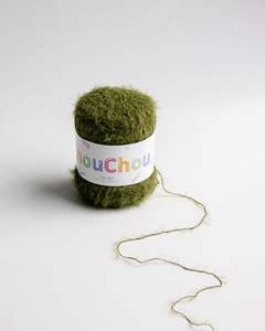 Hilo de nailon texturizado YARNA Chou Chou (20g), elegante, ecológico, elástico, suave, ideal para fiestas, versátil, para prendas de temporada, cálido. - Product Image 2