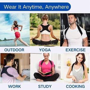Correttore di Postura Regolabile per Schiena e Colonna Vertebrale, Supporto per Articolazioni per Uomo/Donna, per Migliorare l'Allineamento del Corpo - Product Image 2