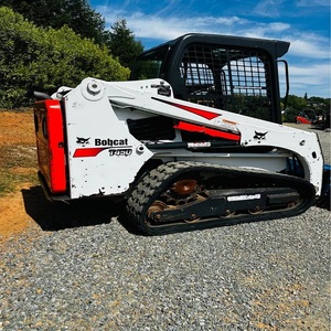 รถตักล้อยางมือสอง Bobcat T450 เครื่องยนต์ดีเซล ประสิทธิภาพสูง พร้อมปั๊มและเกียร์บ็อกซ์ มีสินค้าในสต็อก ขายส่ง - Product Image 6