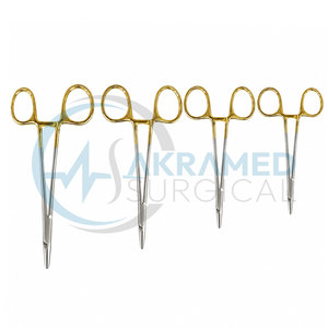 Portaagujas TC Mayo Hegar de Carburo de Tungsteno, Instrumento Quirúrgico de Acero Inoxidable Premium, Pinzas para Suturas con Certificación CE - Product Image 5
