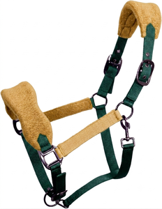 HM GLOBAL - Cabestro de Cuerda Ajustable Acolchado con Forro Polar de PP de Alta Calidad, Duradero, con Hebillas de Acero, Ecológico, para Equitación Occidental - Product Image 3