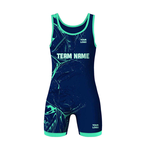 Cheap Price Personalized Sublimation Printing Wrestling Singlets - Product Image 6