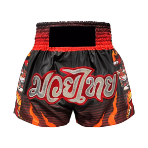 Pantalones Cortos de MMA Unisex para Hombre, para Kickboxing y Boxeo, Personalizables, de Spandex y Poliéster, Ropa de Gimnasio con Servicio OEM, Cómodos y Duraderos - Product Image 5