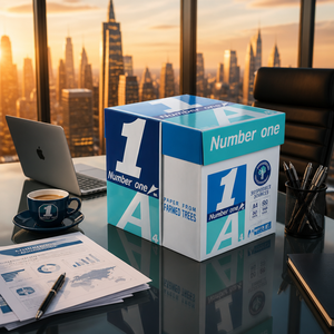 Papier de copie A4 blanc 80 g/m², léger et polyvalent pour un usage quotidien - Product Image 1