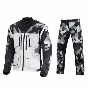 Combinaison de moto imperméable pour homme, veste et pantalon de moto pour aventures et voyages, camouflage, équipement de protection pour motards - Product Image 3