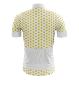 Maillot de cyclisme à manches courtes avec fermeture éclair, impression par sublimation de couleur personnalisée, avec poche, haute qualité, design d'équipe OEM, pour hommes - Product Image 6