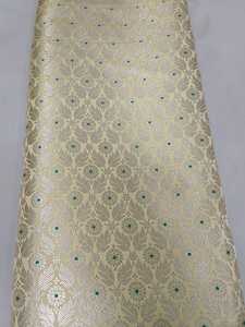 Tissu de soie banarasi zari - Product Image 3