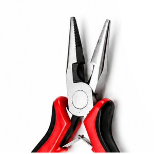 2Pcs Jewelry <b>Needle</b> Nose And Bent Nose Pliers Set Stainless Steel Wire Wrapping <b>Beading</b> Tools For DIY - Product Image 2