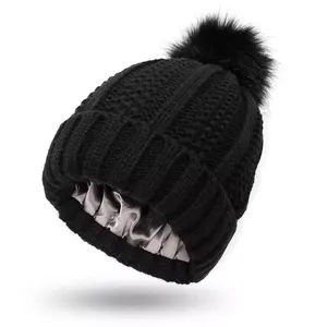 High Quality Men's Trendy Oversized <b>Wool</b> Knitted <b>Beanie</b> <b>Hat</b> Custom Embroidered Logo Premium Custom Jacquard Acrylic <b>Beanie</b> Caps - Product Image 3