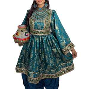 Robes de mariée traditionnelles ethniques tribales Banjara vintage afghanes pakistanaises Kuchi faites à la main de qualité supérieure, grandes tailles, vente en gros - Product Image 1