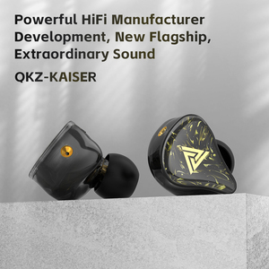Auriculares QKZ <span class=keywords><strong>KAISER</strong></span> de Resina Impresa en 3D con Cavidad, Driver Dinámico de Doble Cavidad de 10mm, HiFi, Cable Reemplazable de 3.5mm, Impresión por Transferencia de Agua - Product Image 4