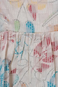 Blusa Peplum de Algodón Floral para Mujer, Ecológica, de Primera Calidad, Ligera, Transpirable, Corte A, Ajustada, para Fiestas - Product Image 6