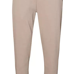 Pantalones Deportivos para Hombre, Color Beige, de Algodón Transpirable y Ligero, Cintura Elástica con Cordón, Estilo Casual, Tejido de Punto, Frente Plano - Product Image 6