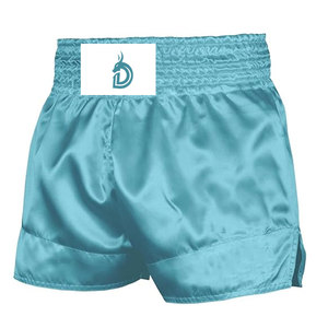 Shorts thaïlandais pour hommes à taille élastique, légers, confortables, vente en ligne, vente en gros, shorts de Muay Thai - Product Image 3