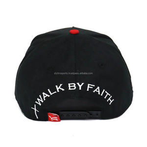 Logo personnalisé de haute qualité 5 panneaux un cadre Snap Back chapeau drapeau broderie facture incurvée casquette de Baseball en coton en gros - Product Image 4