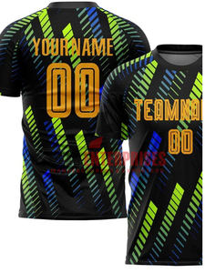 NOUVEAU Service Personnalisé : Maillot de Football à Manches Courtes 100% Polyester à Séchage Rapide, Respirant, avec Logo Imprimé sur le Devant - Product Image 6