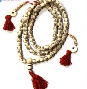 Mala de prière à 108 perles en os de crâne sculpté à la main, thème religieux - Marque Asthambangal - Product Image 3