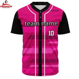 Camisetas de Béisbol y Sóftbol Personalizadas para Hombre, al por Mayor, Impresas con Serigrafía, 100% Poliéster, Ropa Deportiva Personalizada para Béisbol y Sóftbol - Product Image 2