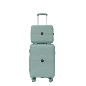 4Pcs Set PP Hard <b>Suitcase</b> Luggage 360 Wheels Trolley Bag Travel Bags <b>Suitcase</b> Organizer Set Wholesale Vietnam Fashionable - Product Image 1