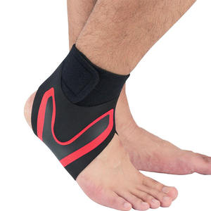 Custom Gym Fitness <b>Ankle</b> <b>Support</b> Sleeve Adjustable Compression <b>Brace</b> Running Basketball Strap OEM ODM Wholesale Supply - Product Image 2