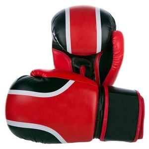 Gants de MMA en cuir durables JUNSHANG pour l'entraînement de boxe/kickboxing, doublure respirante, 14 oz, utilisation en salle de sport et à domicile, service OEM disponible - Product Image 2